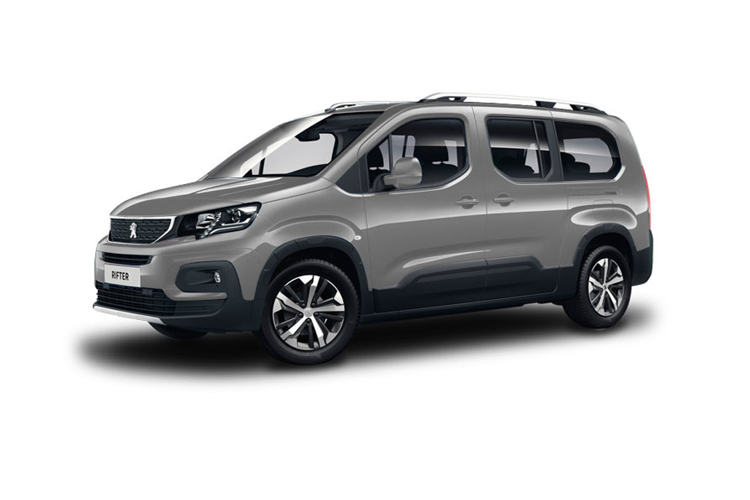Peugeot Rifter — 7-seater family rental in Corfu
